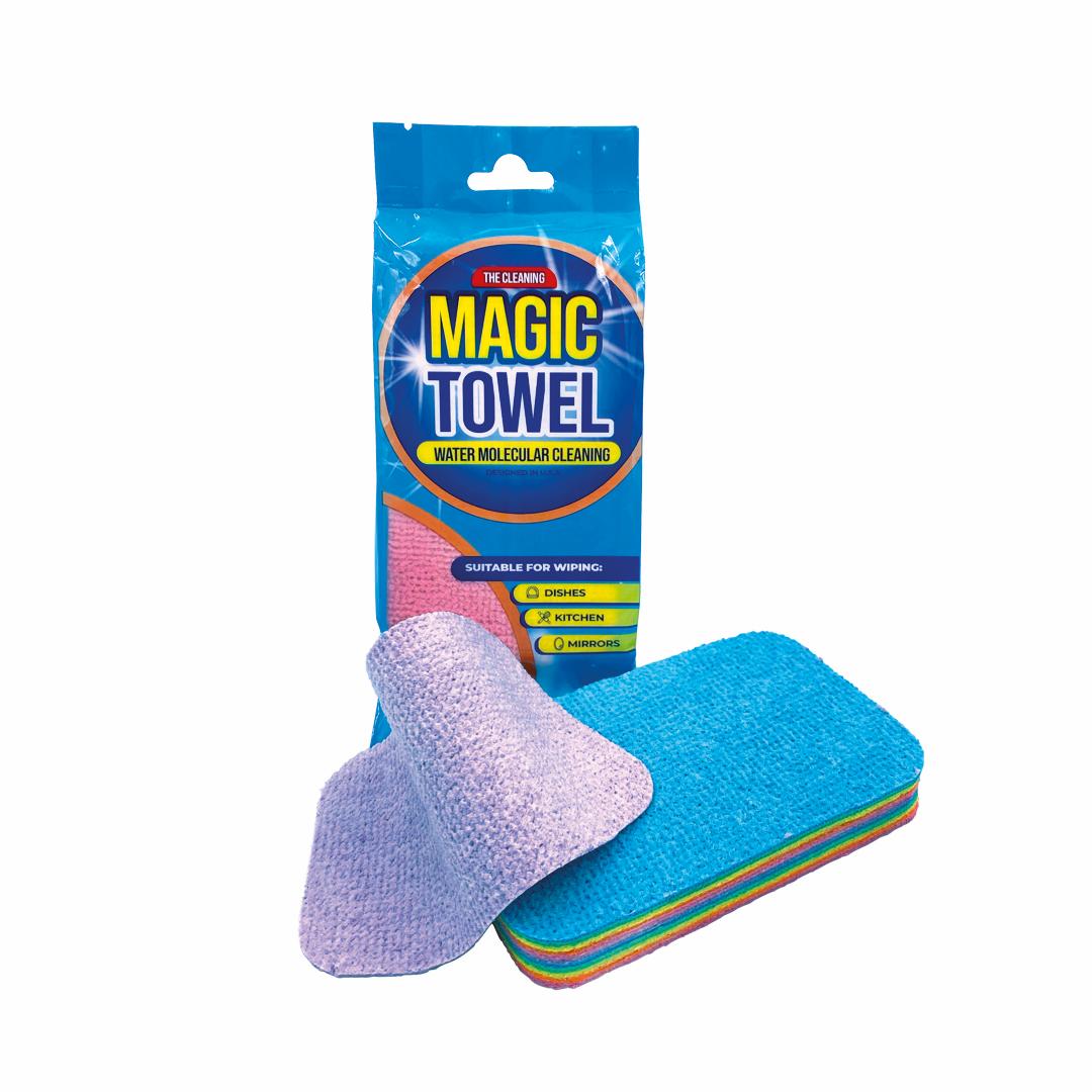 Magic Towel Sponge - Multicolor - Regular - 1 Pack