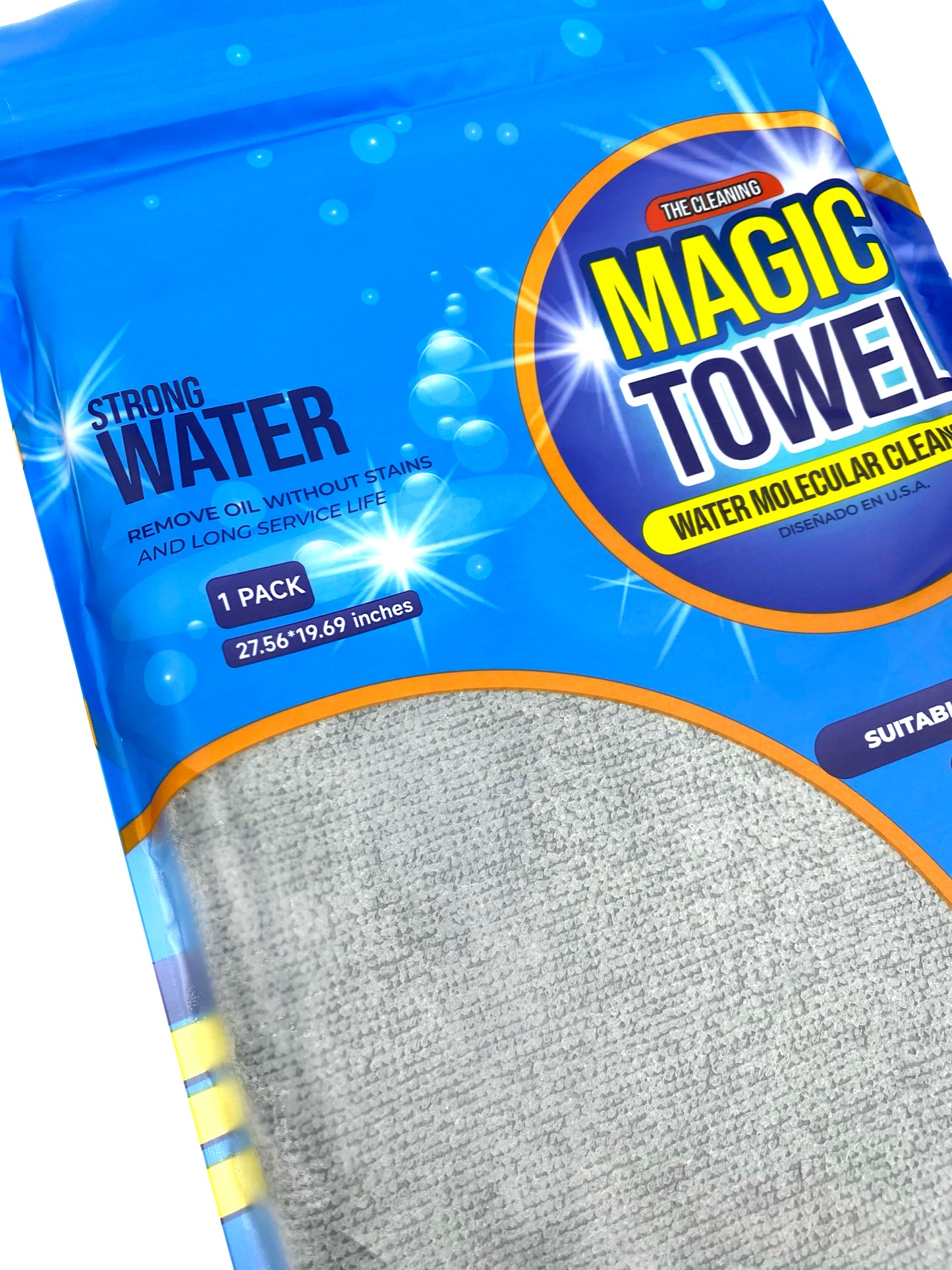 Magic Towel Mopping  - Gray - Large - 1 Pack