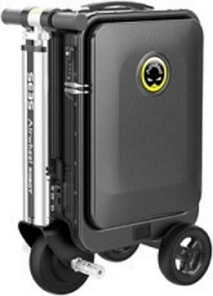 Airwheel SE3S Smart Rideable Suitcase Electric Luggage Scooter For Travel (Black)